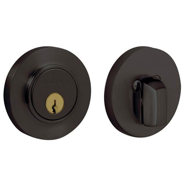 Baldwin 8244 Contemporary Low Profile 2-1/8" Single Cylinder Deadbolt Baldwin Estate