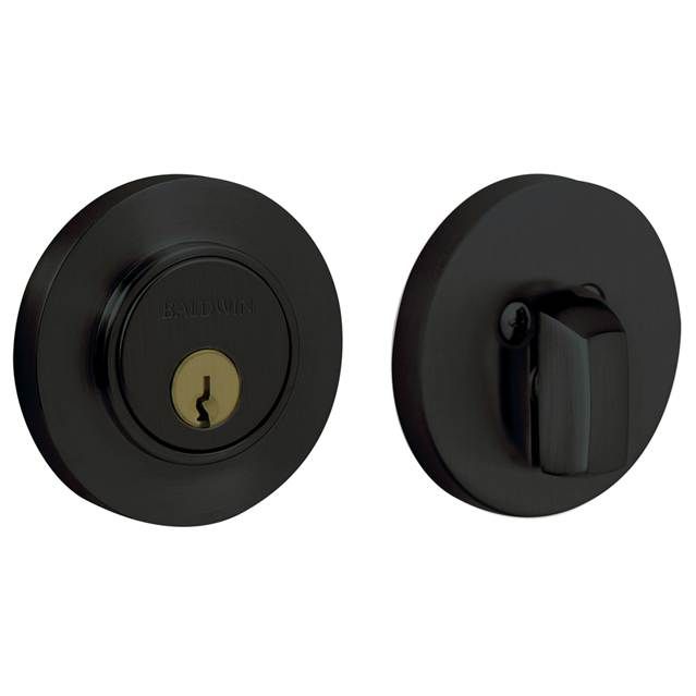 Baldwin 8244 Contemporary Low Profile 2-1/8" Single Cylinder Deadbolt Baldwin Estate