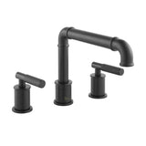 Swiss Madison Avallon 8 in. Widespread, Sleek Handle, Bathroom Faucet