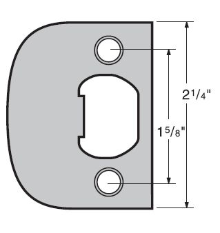 Kwikset Square Corner Full Lip Strike Kwikset