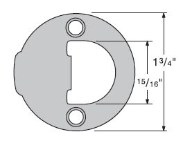 Kwikset Full Round Strike Kwikset