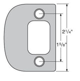 Kwikset Square Corner Deadbolt Full Lip Strike Kwikset