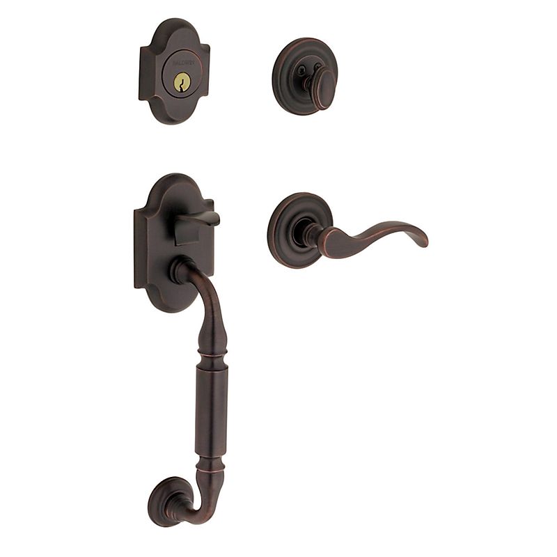 Baldwin8530 Left Hand Interior Passage Knob x Knob 2-1/2" Backset Mortise Lock Body Baldwin Estate