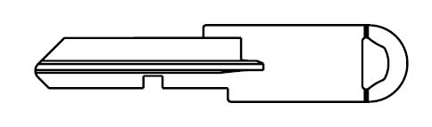 Kwikset Control Key Blank 6 Pin Knobs and Deadbolts MK Kwikset