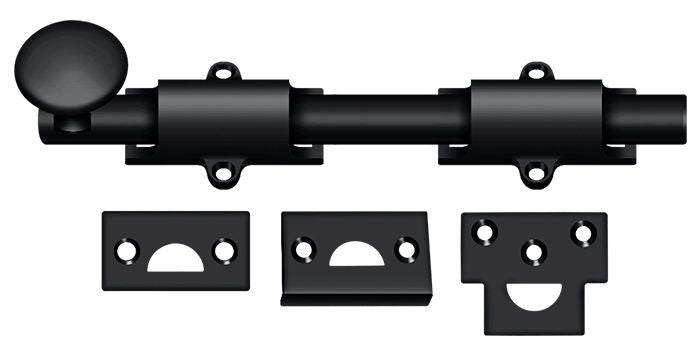 Deltana 8" Surface Bolt; Heavy Duty; Deltana