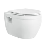 Swiss Madison Ivy Wall Hung Elongated Toilet Bowl,