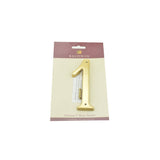 Baldwin 4-3/4" Carded House Number # 1 Baldwin Estate