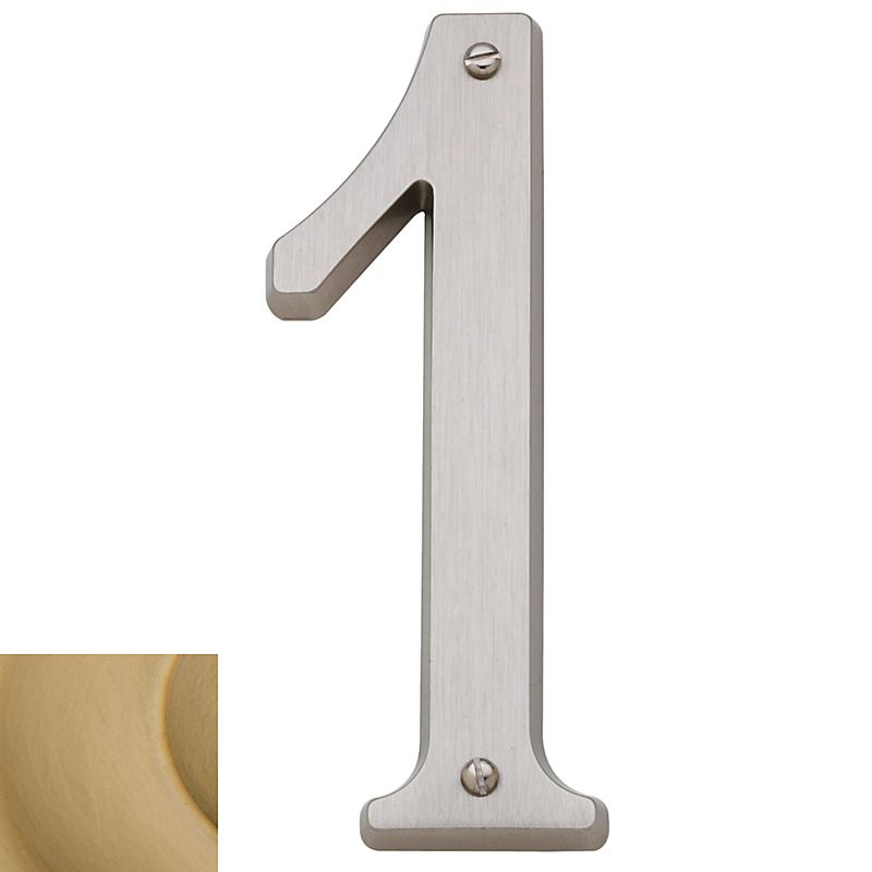 Baldwin 4-3/4" Carded House Number # 1 Baldwin Estate