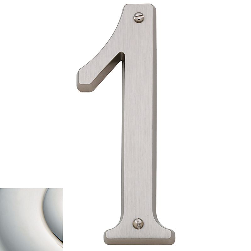 Baldwin 4-3/4" Carded House Number # 1 Baldwin Estate