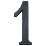 Baldwin 4-3/4" Carded House Number # 1 Baldwin Estate