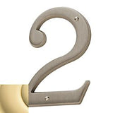 Baldwin 4-3/4" Carded House Number # 2 Baldwin Estate