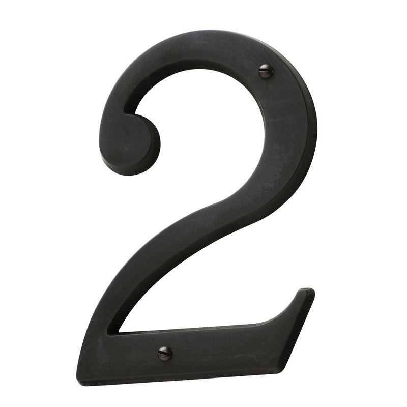 Baldwin 4-3/4" Carded House Number # 2 Baldwin Estate