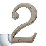 Baldwin 4-3/4" Carded House Number # 2 Baldwin Estate