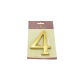 Baldwin 4-3/4" Carded House Number # 4 Baldwin Estate