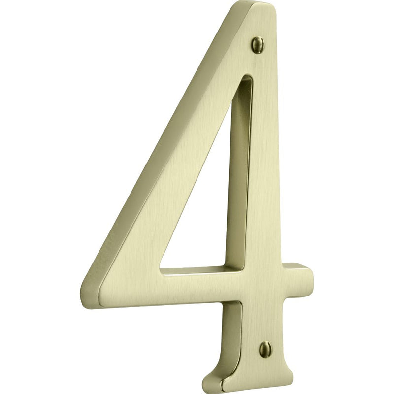 Baldwin 4-3/4" Carded House Number # 4 Baldwin Estate