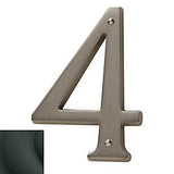 Baldwin 4-3/4" Carded House Number # 4 Baldwin Estate