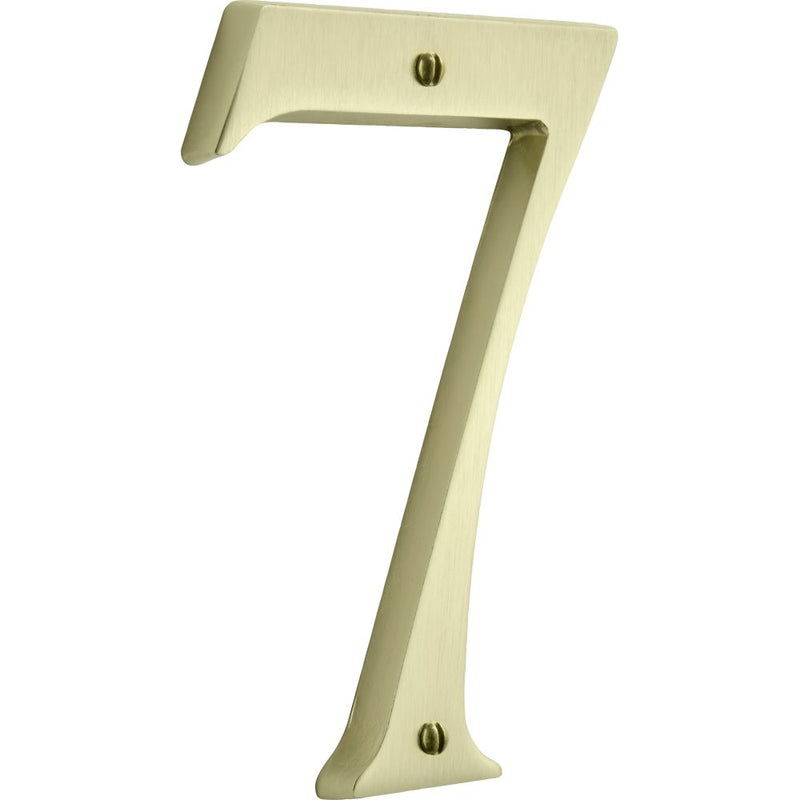 Baldwin 4-3/4" Carded House Number # 7 Baldwin Estate