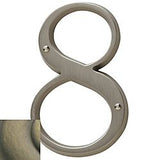 Baldwin 4-3/4" Carded House Number # 8 Baldwin Estate