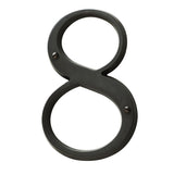 Baldwin 4-3/4" Carded House Number # 8 Baldwin Estate