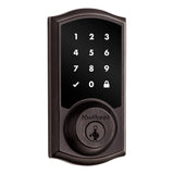 Kwikset Traditional Home Connect Touchscreen Connected Smart Lock Deadbolt with Z-Wave 700 Long Range and SmartKey with RCALFD Latch and RCS Strike