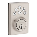 Kwikset Contemporary Powerbolt Electronic SmartCode Deadbolt with 4AL Latch and RCS Strike Kwikset