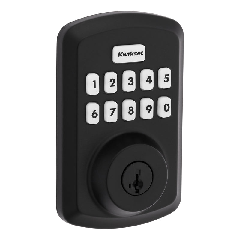 Kwikset Transitional Powerbolt 2 Electronic SmartCode Deadbolt SmartKey with 4AL Latch and RCS Strike Kwikset