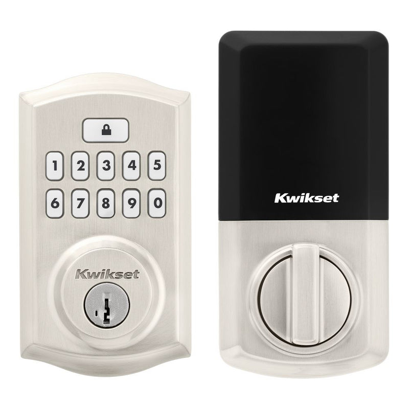 Kwikset Traditional SmartCode Keypad Electronic Deadbolt SmartKey Kwikset