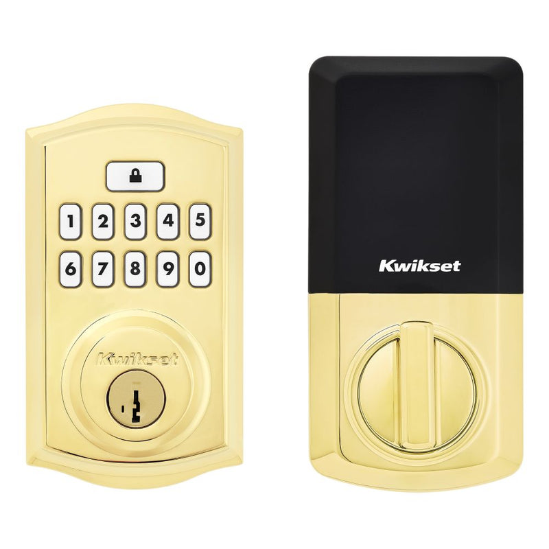 Kwikset Traditional SmartCode Keypad Electronic Deadbolt SmartKey Kwikset