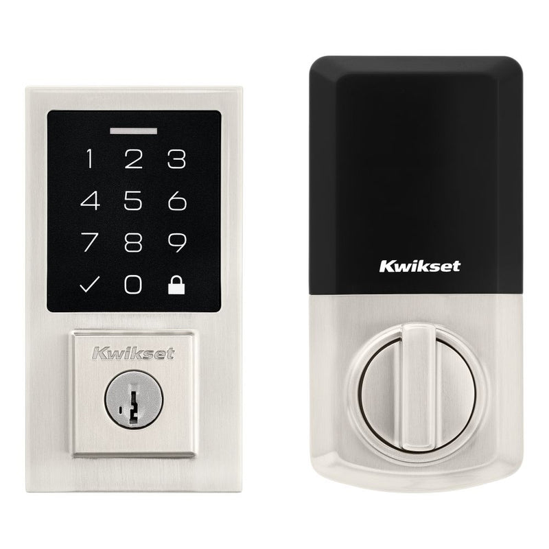 Kwikset Contemporary SmartCode Touchpad Electronic Deadbolt SmartKey Kwikset