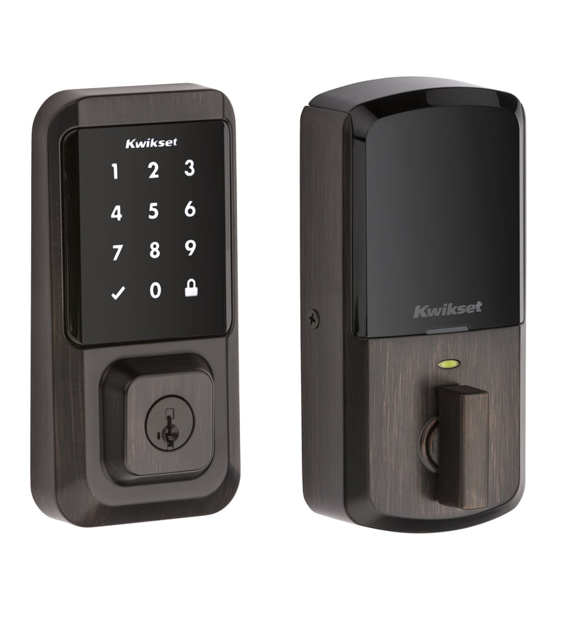 Kwikset Halo Wi-Fi Enabled Smart Lock Deadbolt with Touchscreen and SmartKey Backup Kwikset