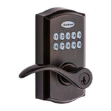 Kwikset Pembroke Lever Commercial Grade Electronic Smartcode Lever Lock with SmartKey Kwikset