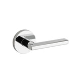 Kwikset Halifax Lever with Round Rose Interior Single Cylinder Handleset Trim for Both 800 and 687 Series Handlesets Kwikset