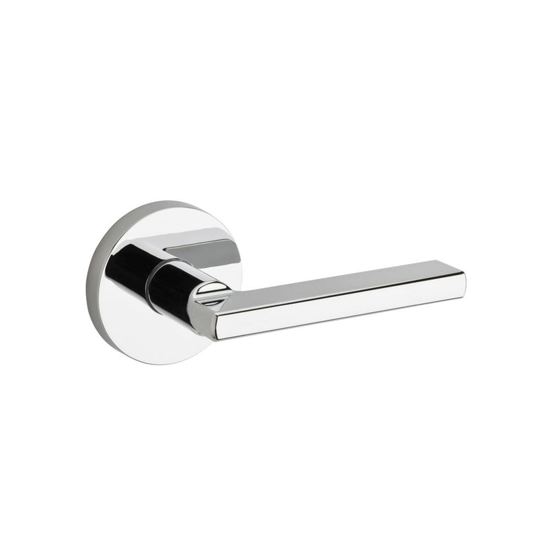 Kwikset Halifax Lever with Round Rose Interior Single Cylinder Handleset Trim for Both 800 and 687 Series Handlesets Kwikset