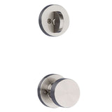 Kwikset Pismo Knob with Round Rose Interior Single Cylinder Handleset Trim for Both 800 and 687 Series Handlesets Kwikset