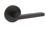 Kwikset Halifax Lever with Round Rose Interior Dummy Handleset Trim Kwikset