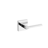 Kwikset Lisbon Lever with Square Rose Interior Dummy Handleset Trim Kwikset