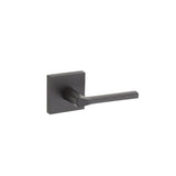 Kwikset Lisbon Lever with Square Rose Interior Dummy Handleset Trim Kwikset