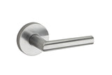 Kwikset Milan Lever with Round Rose Interior Dummy Handleset Trim Kwikset