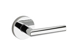 Kwikset Milan Lever with Round Rose Interior Dummy Handleset Trim Kwikset