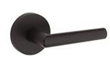 Kwikset Milan Lever Single Cylinder Interior Trim with Round Rose Kwikset