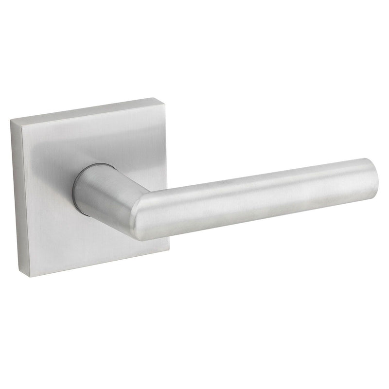 Kwikse Milan Lever Single Cylinder Interior Trim with Square Rose Kwikset