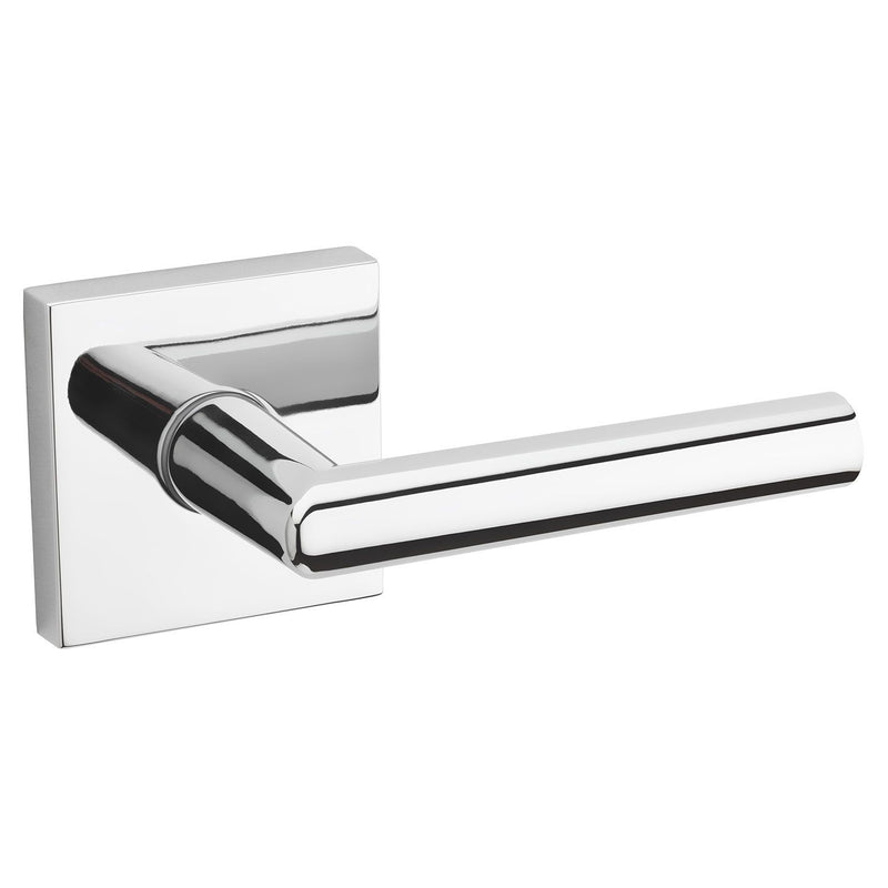 Kwikse Milan Lever Single Cylinder Interior Trim with Square Rose Kwikset