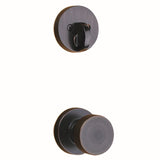 Kwikset Pismo Knob Single Cylinder Interior Trim with Round Rose Kwikset