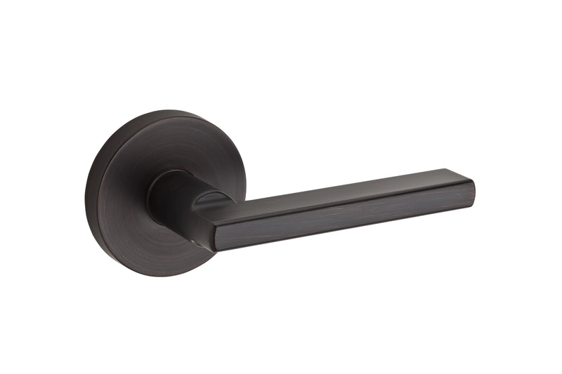 Kwikset Halifax Lever Dummy Interior Trim with Round Rose Kwikset