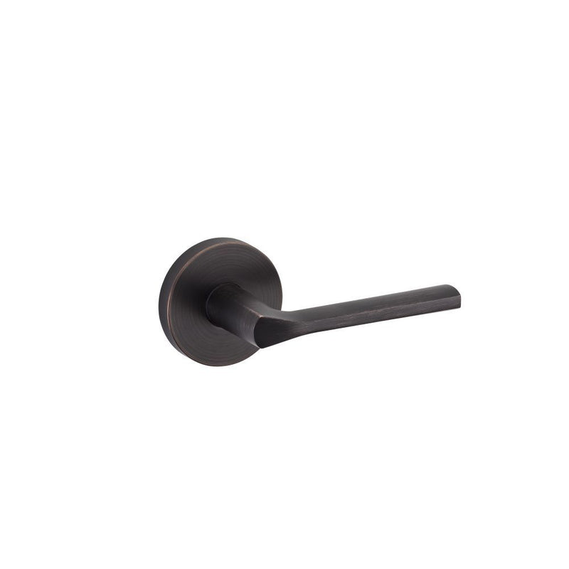 Kwikset Lisbon Lever Dummy Interior Trim with Round Rose Kwikset