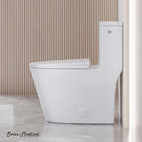 Swiss Madison Dreux One-Piece 12" Rough-in 1.28 GPF Right Flush Elongated Toilet