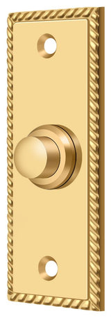 Deltana Bell Button; Rectangular Rope; Deltana