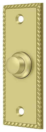 Deltana Bell Button; Rectangular Rope; Deltana