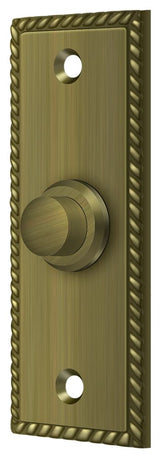 Deltana Bell Button; Rectangular Rope; Deltana