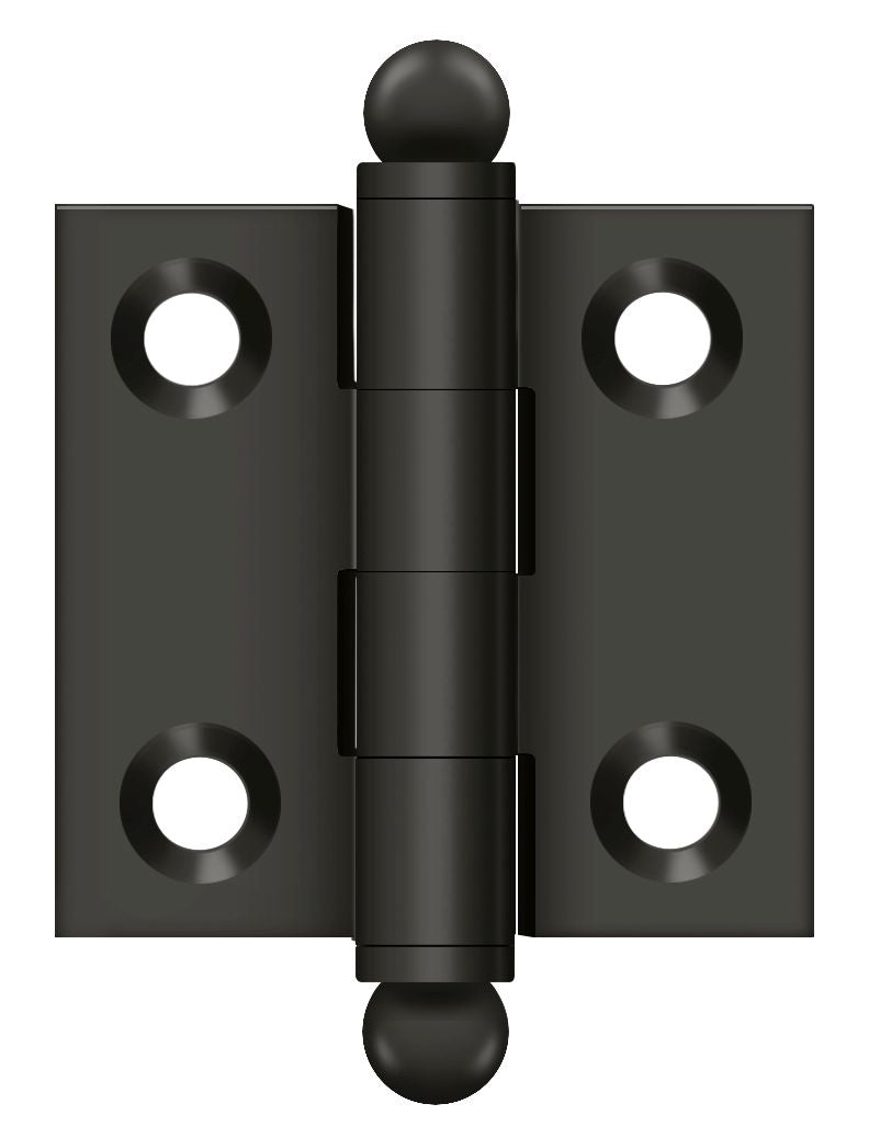 Deltana 1-1/2" x 1-1/2" Hinge; with Ball Tips; Deltana